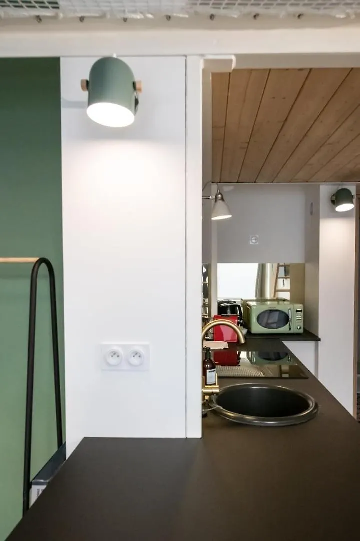 Apartment Le Canopee - Beau Studio Atypique Quais Du Rhone Lyon Frankreich