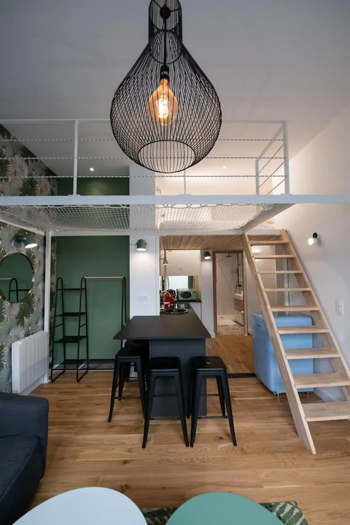 Le Canopee - Beau Studio Atypique Quais Du Rhone Lyon Apartment